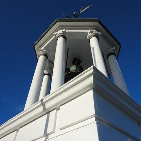 Restoration of Grade II Listed Clock Tower. Regents Bridge Gardens.