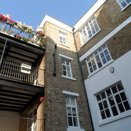 External Repair and Decoration Project. Steam Mills, Aldgate, London.