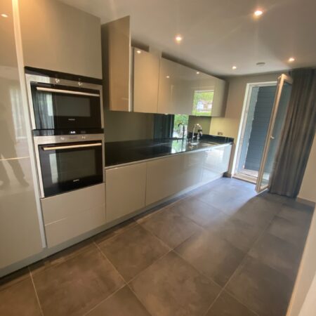 Barnes, London. Flood damage restoration to ground floor apartment. 