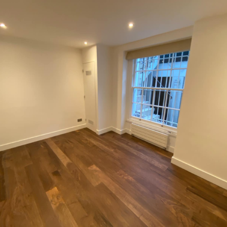 Basement flat flood reinstatement works flooded during a heavy storm in West London.