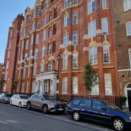 External repairs and decorations project in Central London.